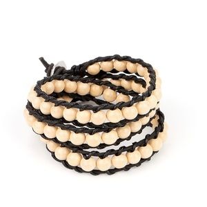 Pine Paradise - White Bracelet